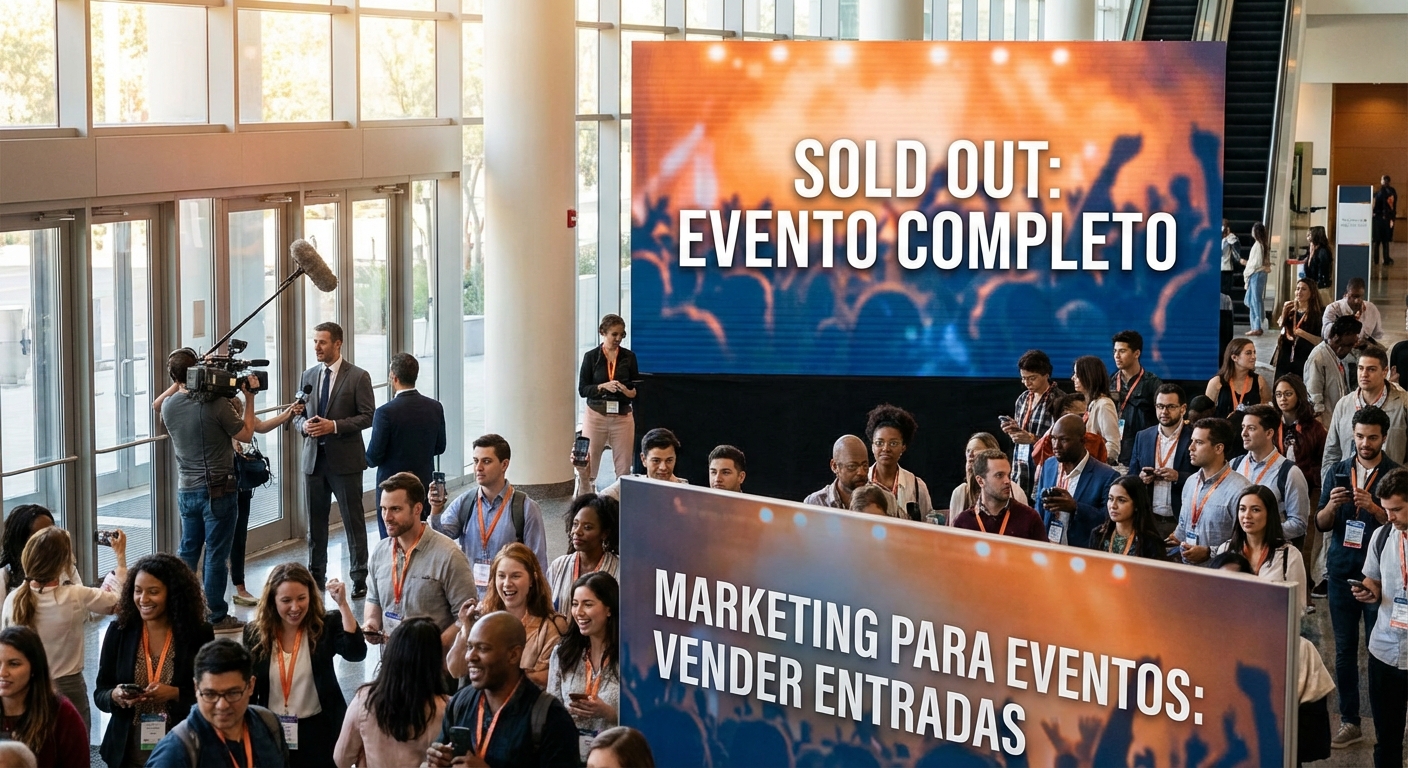 Marketing para eventos: Vender entradas sold out