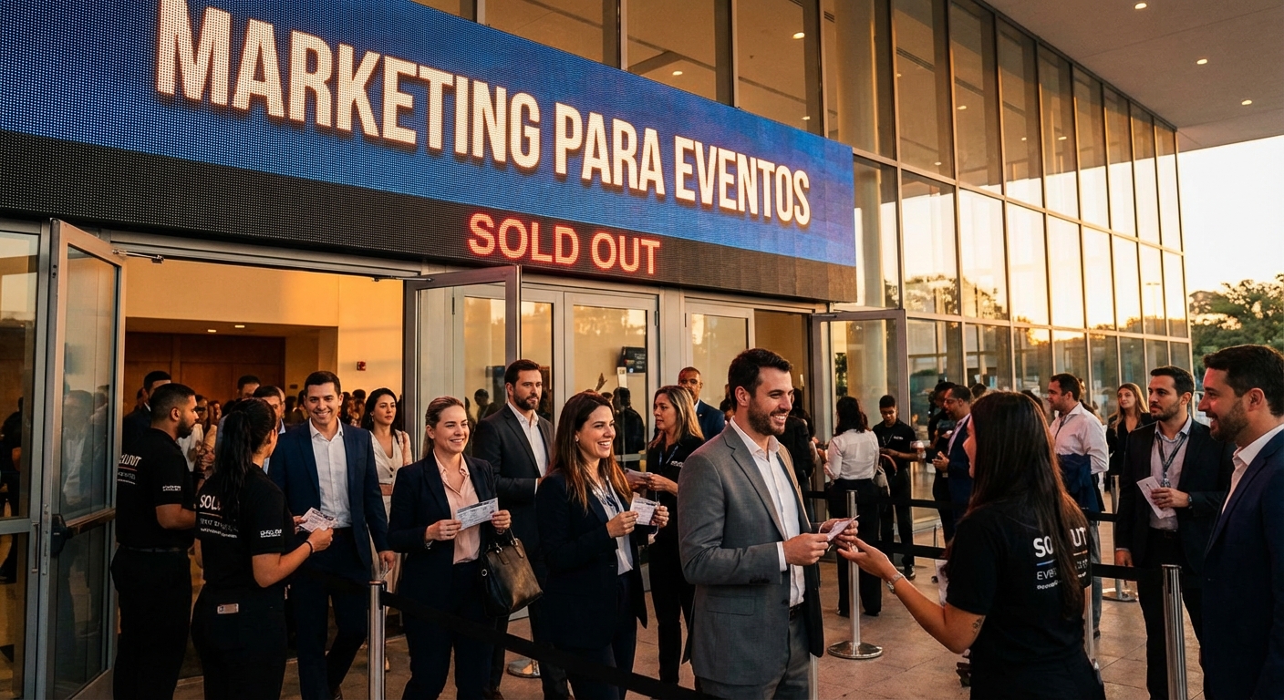 Marketing para eventos: Vender entradas sold out