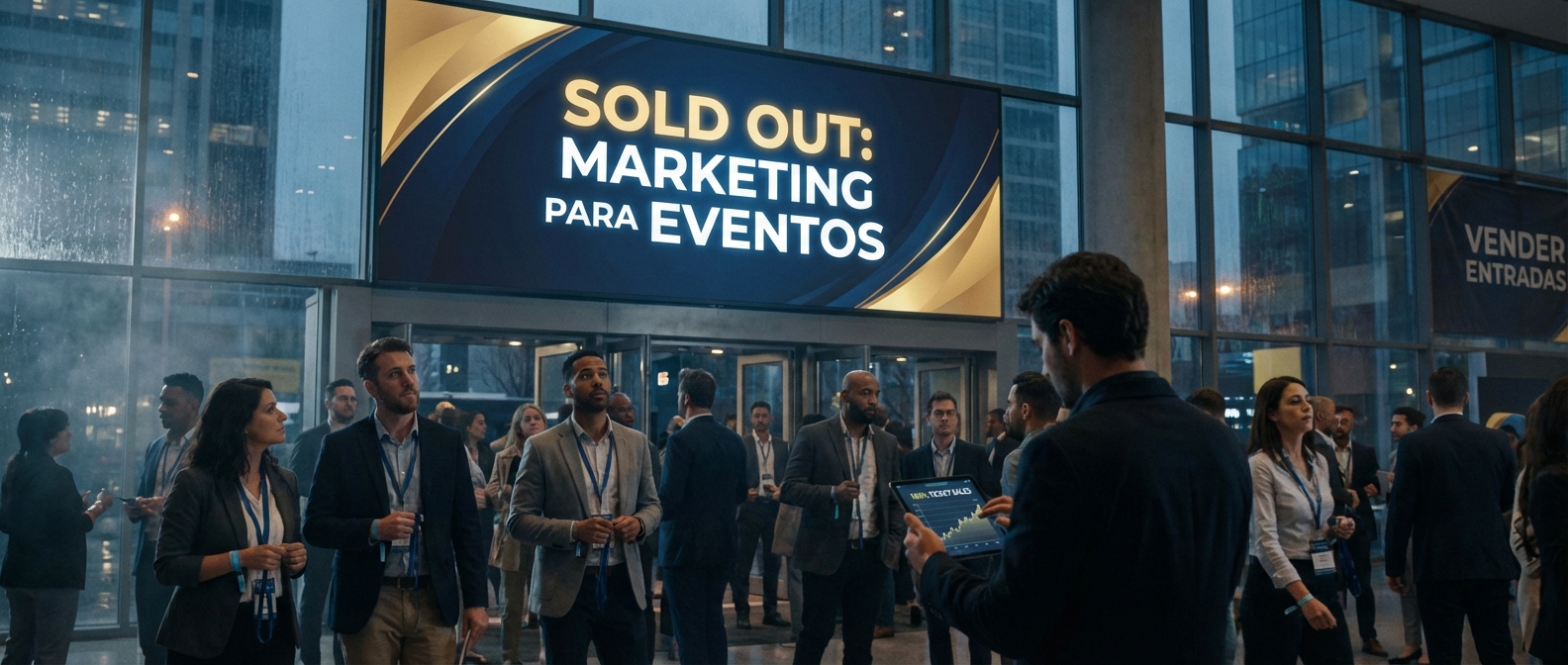 Marketing para eventos: Vender entradas sold out