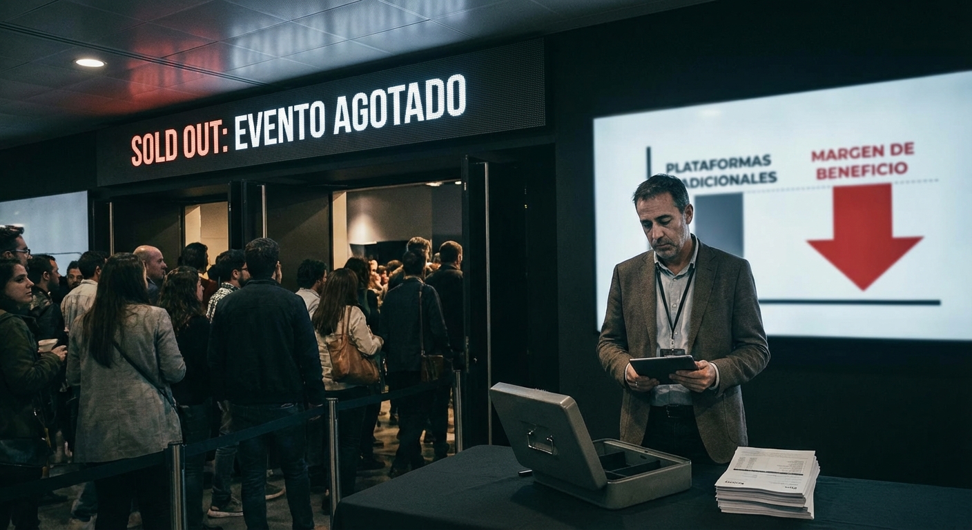 Sold Out y sin beneficios: La trampa de las plataformas tradicionales que está devorando tu margen