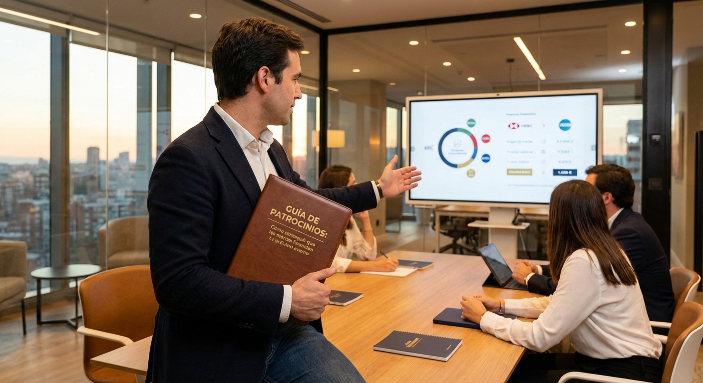 Guía de Patrocinios: Cómo conseguir que las marcas financien tu próximo evento