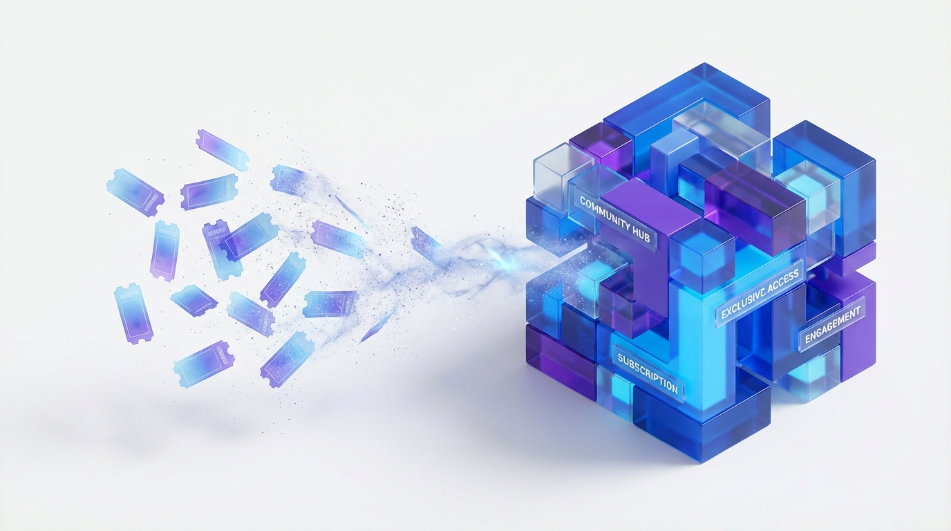 La muerte de la entrada suelta: Por qué el modelo de membresía es la única forma de salvar tu rentabilidad en 2024