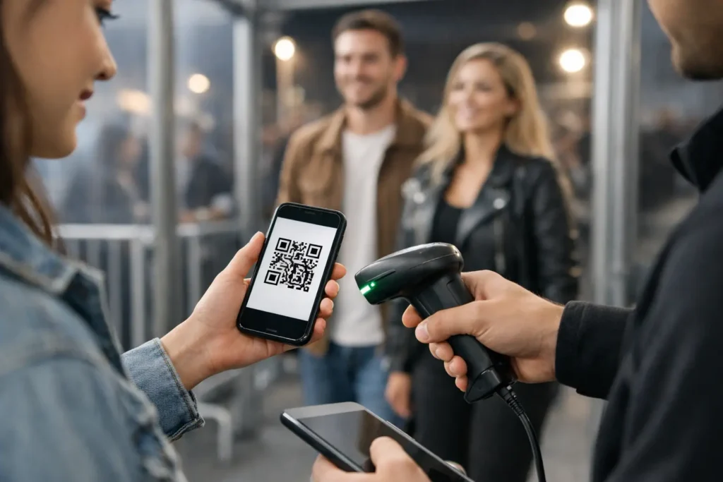 Acceso QR en eventos sin colas ni errores