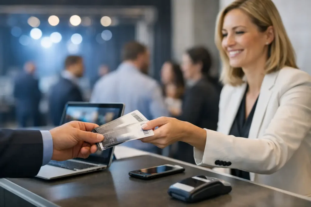 Boletos para eventos corporativos sin fricción