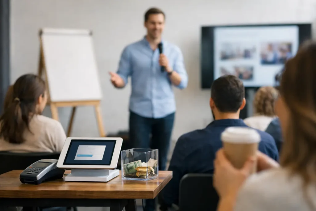 Cómo monetizar experiencias presenciales bien