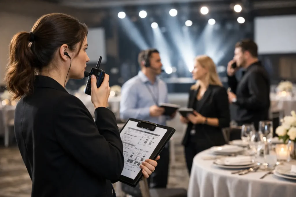 Gestión operativa de eventos sin caos
