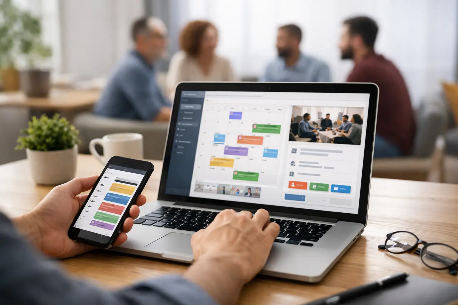 Software para comunidades con eventos útil