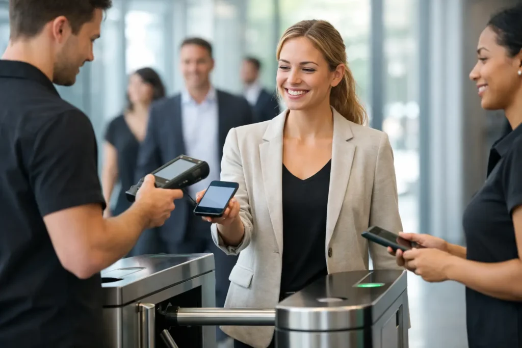 Control acceso eventos sin errores ni colas
