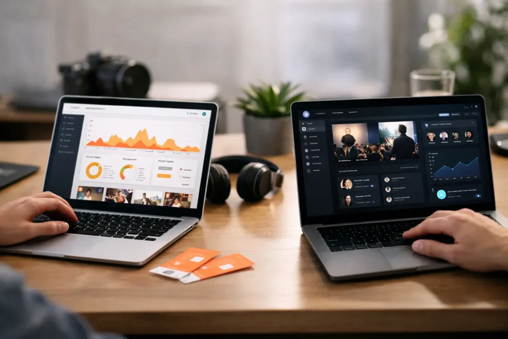 Eventbrite vs Luma para organizadores