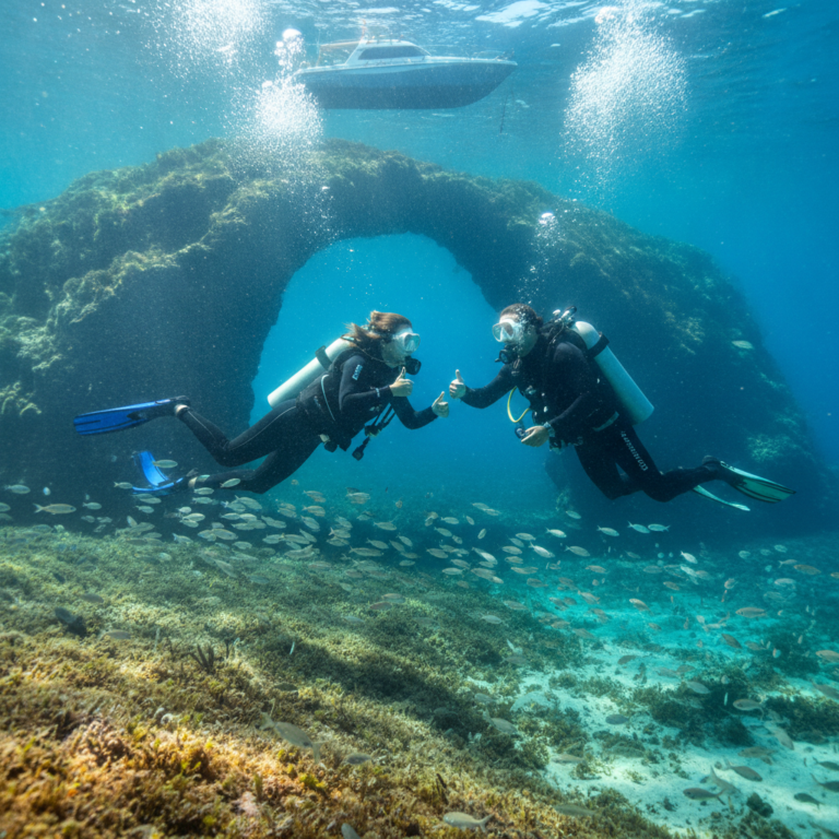 Buceo en Verano: Guía para Iniciarte en el Mediterráneo Español — Imagen destacada del artículo