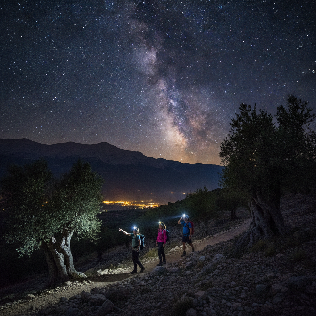 Senderismo Nocturno y Estrellas: Aventura de Verano en España