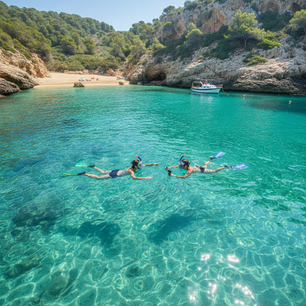 Snorkel en España: Calas Escondidas para Explorar este Verano