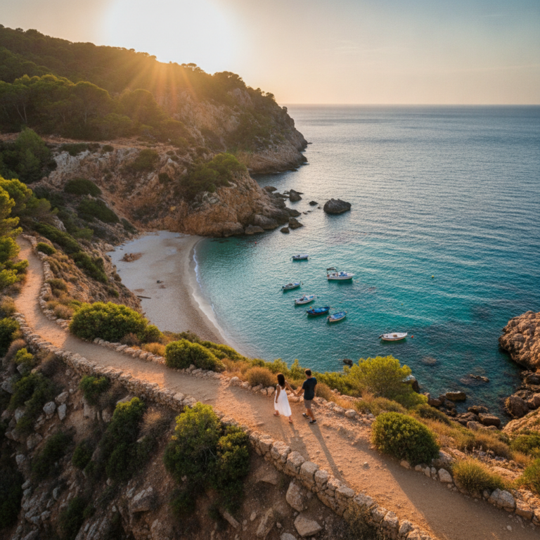 Calas Escondidas: Rutas Costeras a Pie por España en Verano — Imagen destacada del artículo