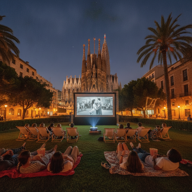 Cine al Aire Libre en Verano: Guía para España y Barcelona — Imagen destacada del artículo